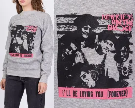 80s New Kids On The Block Sweatshirt - Men's Small, Women's Medium