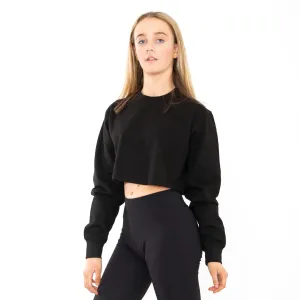 Adult Raw Cropped Sweatshirt