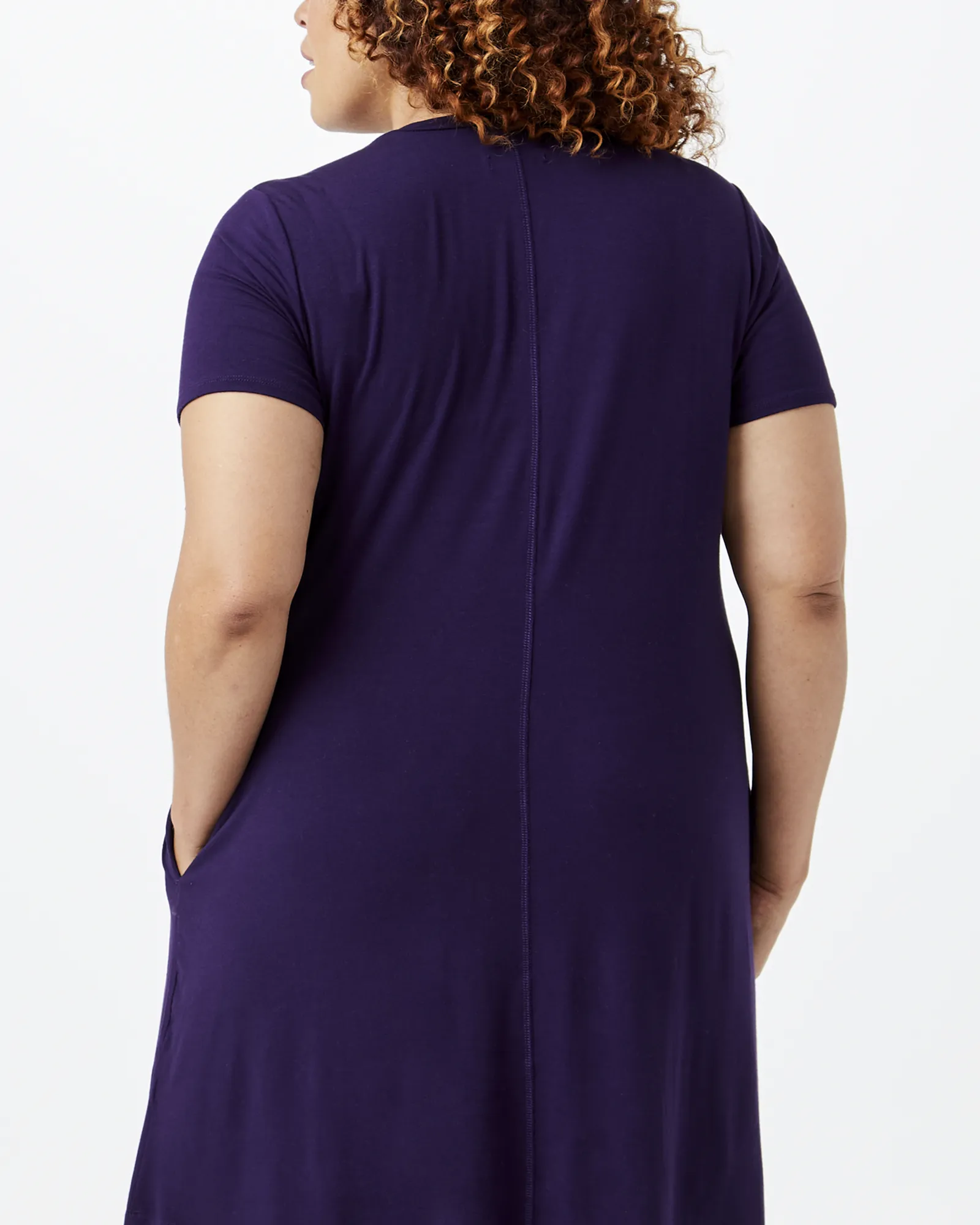 Aelia T-Shirt Dress | Purple