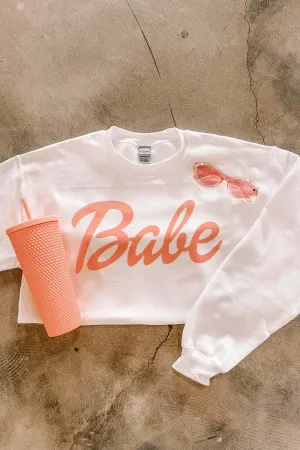 Babe Graphic Sweatshirt