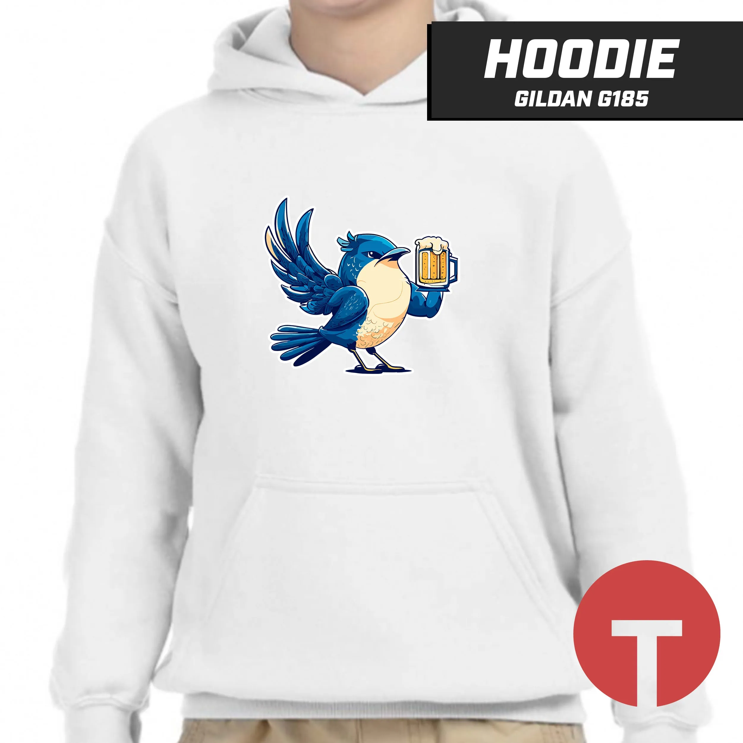 Bluebirds - Hoodie Gildan G185