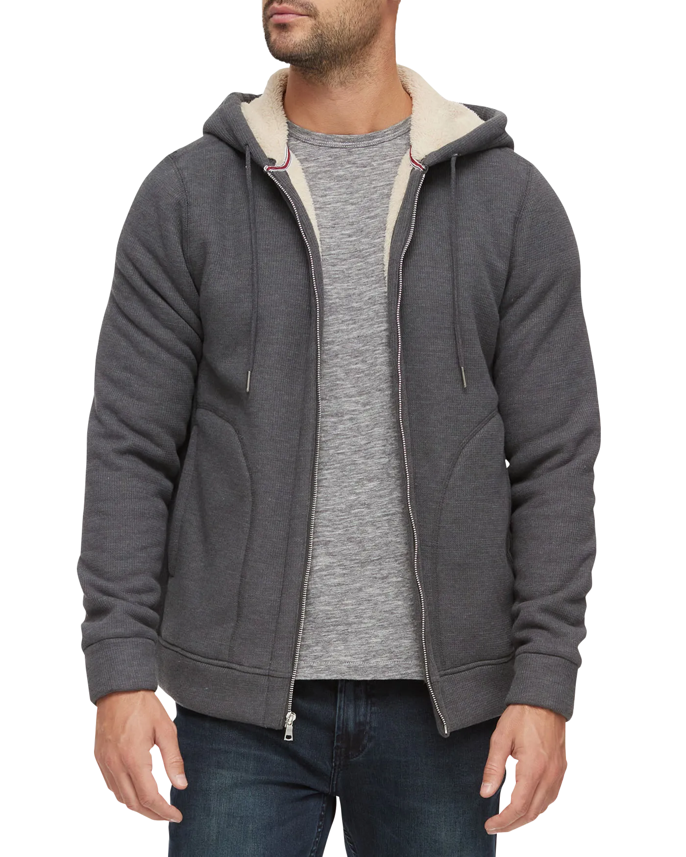 BRADENTON SHERPA-LINED FULL-ZIP HOODIE