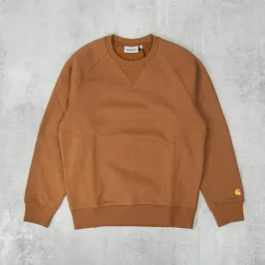 Carhartt WIP Chase Sweatshirt - Hamilton Brown