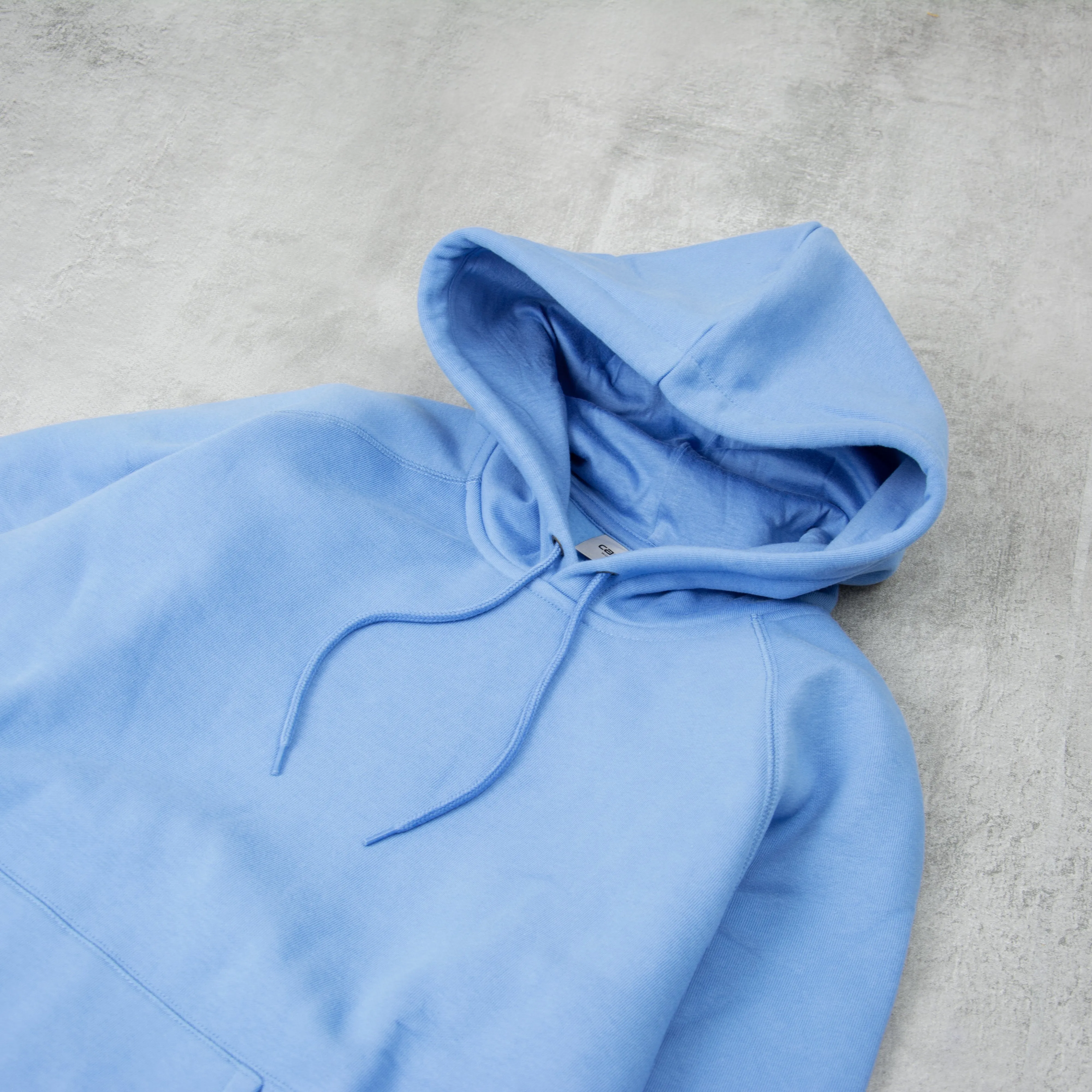 Carhartt WIP Hooded Chase Sweatshirt - Piscine / Gold