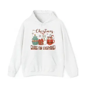 Christmas Carbs For Everyone Hoodie Sweatshirt Retro Colorful Silly