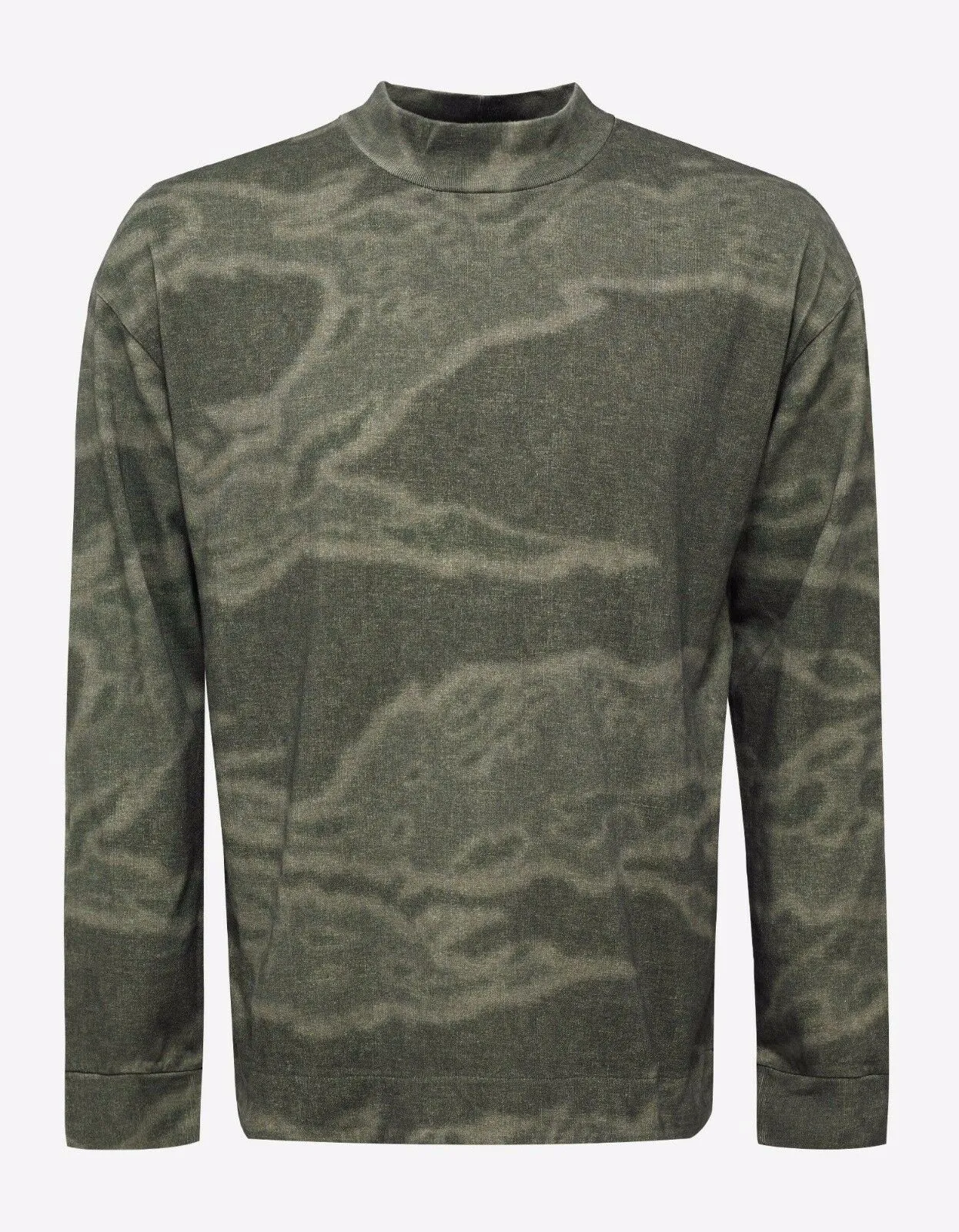 CPN 9 Green Camouflage Print Sweatshirt