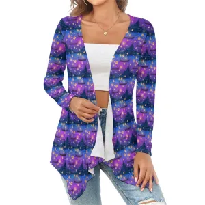 Floating Lanterns Women's Short Cardigan