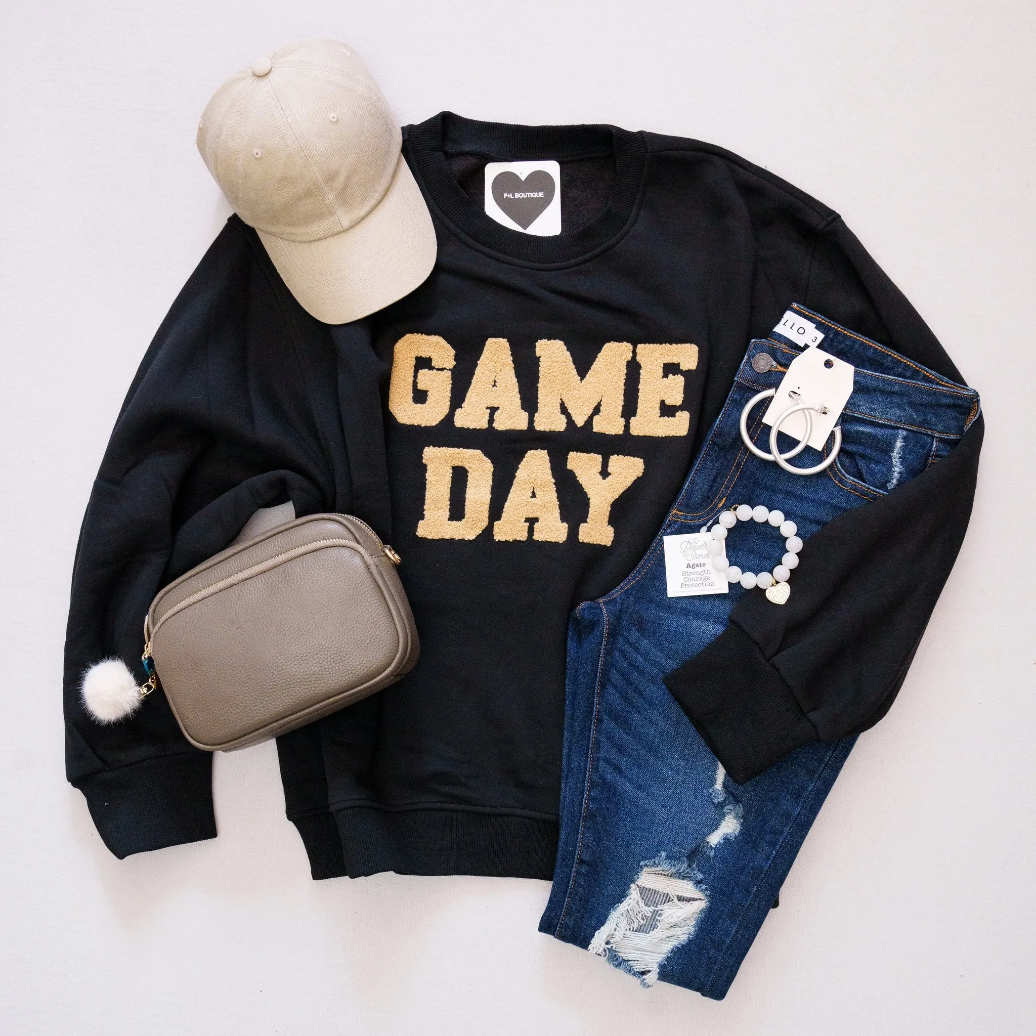 Game Day Sweatshirt - Black