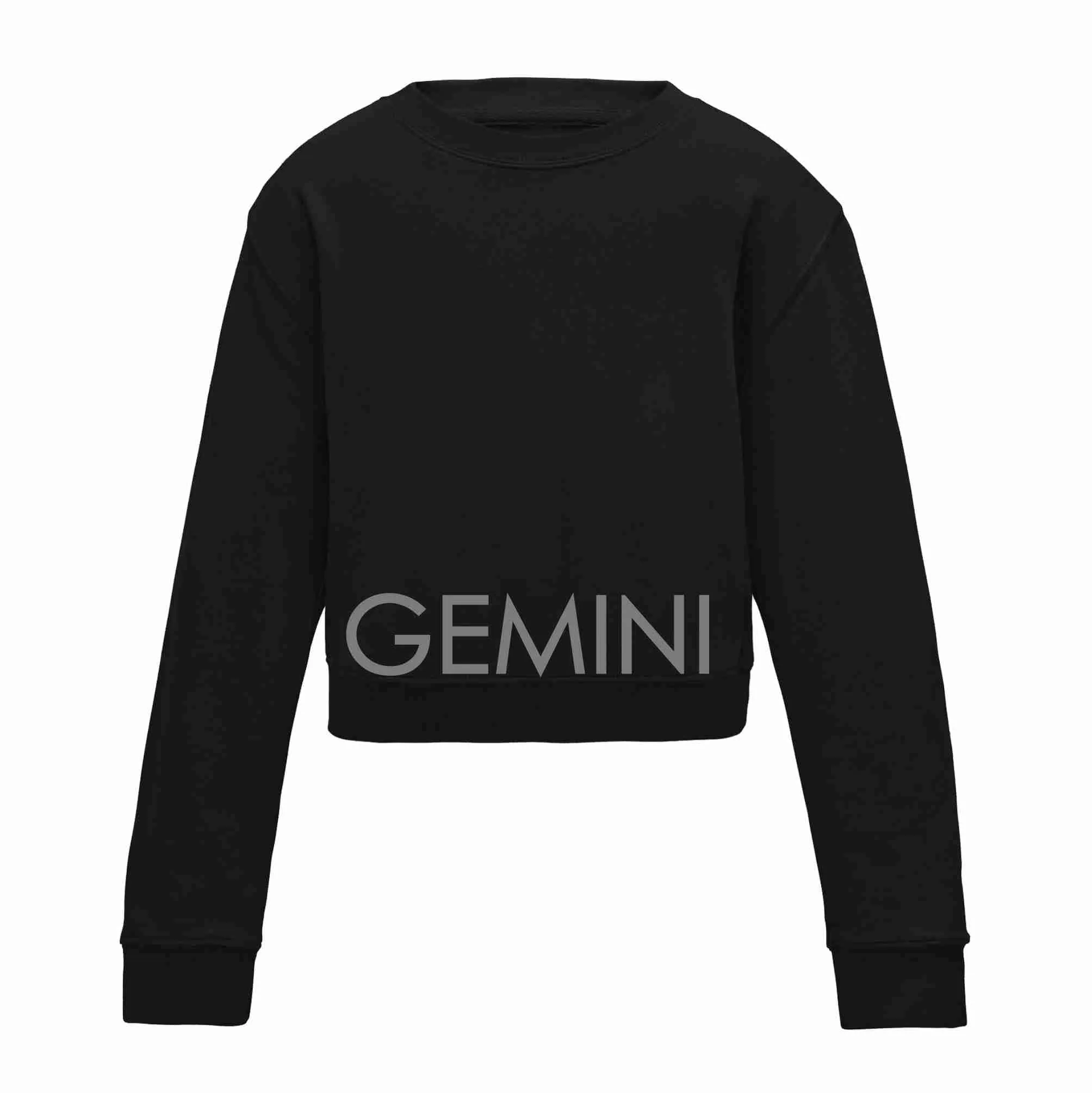 Gemini Adult Dreaming Cropped Sweatshirt