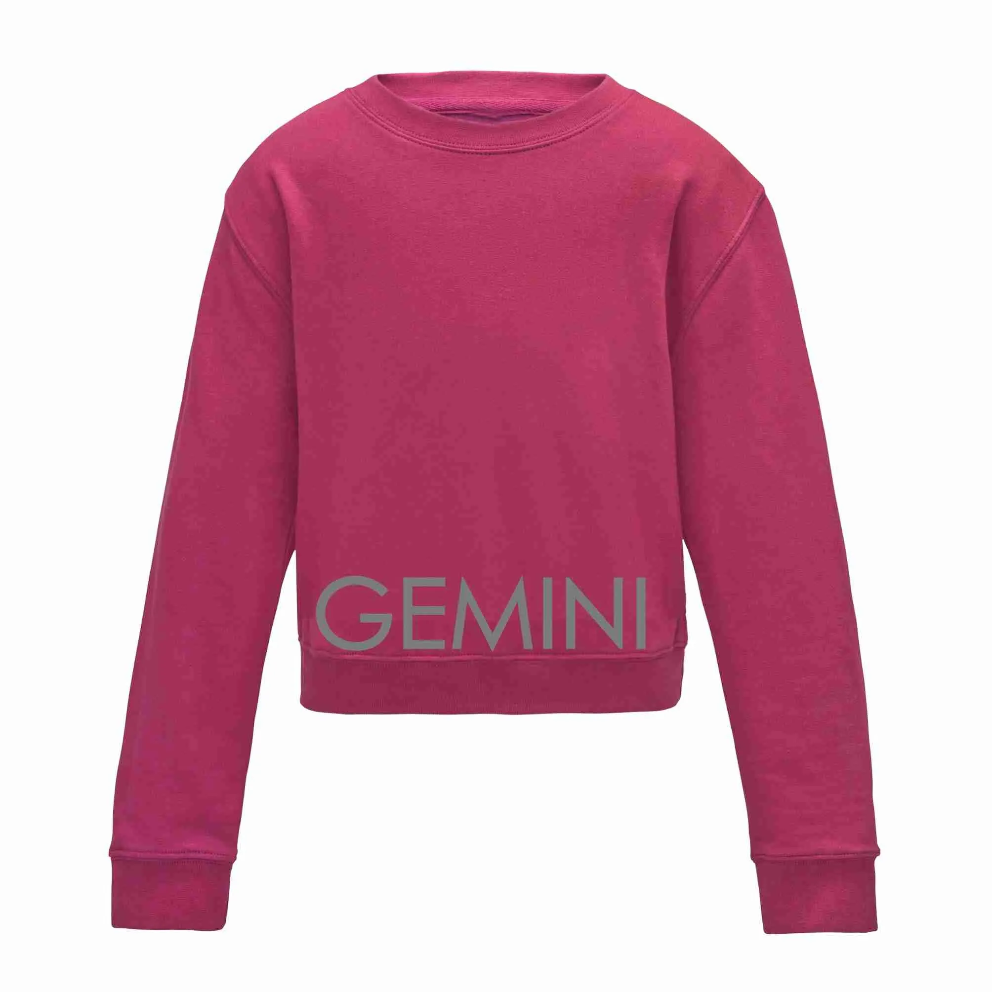 Gemini Adult Dreaming Cropped Sweatshirt