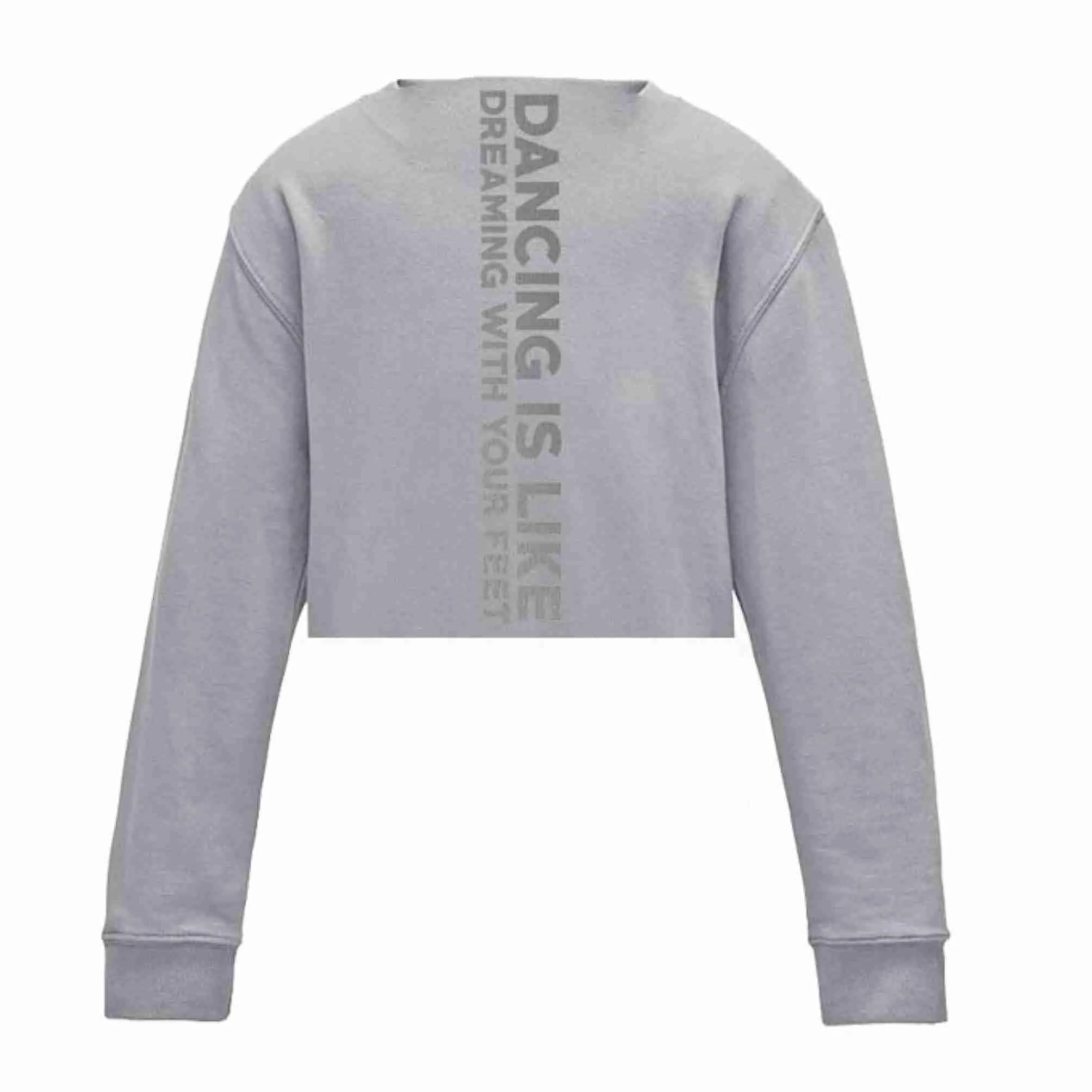 Gemini Adult Dreaming Cropped Sweatshirt