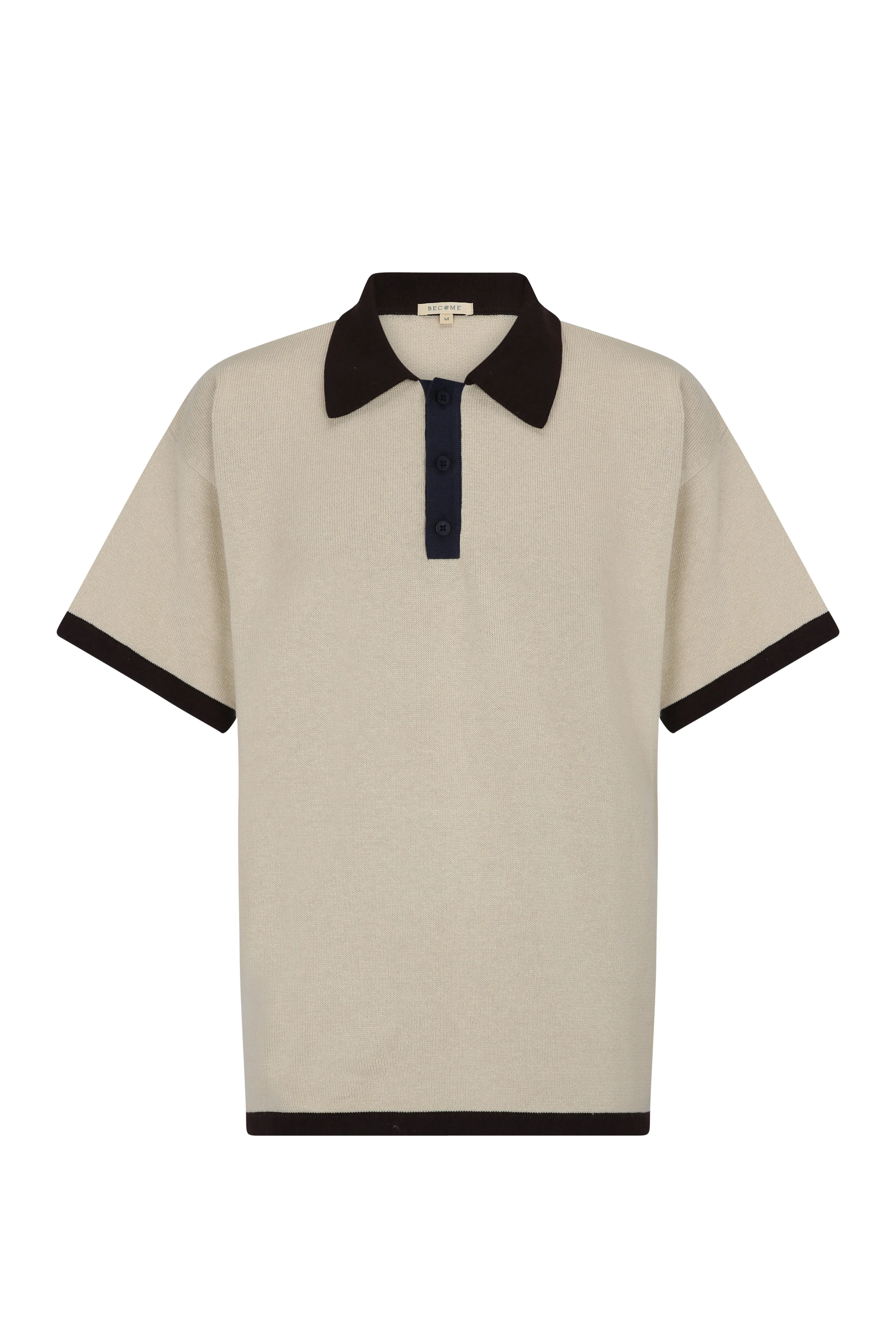 Gender Neutral Knit Polo Top