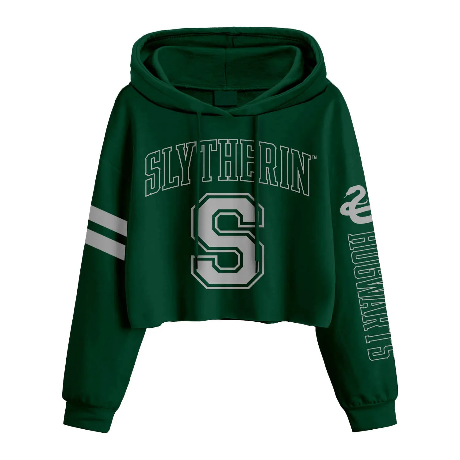 HARRY POTTER – COLLEGE STYLE SLYTHERIN (CROPPED PULLOVER)