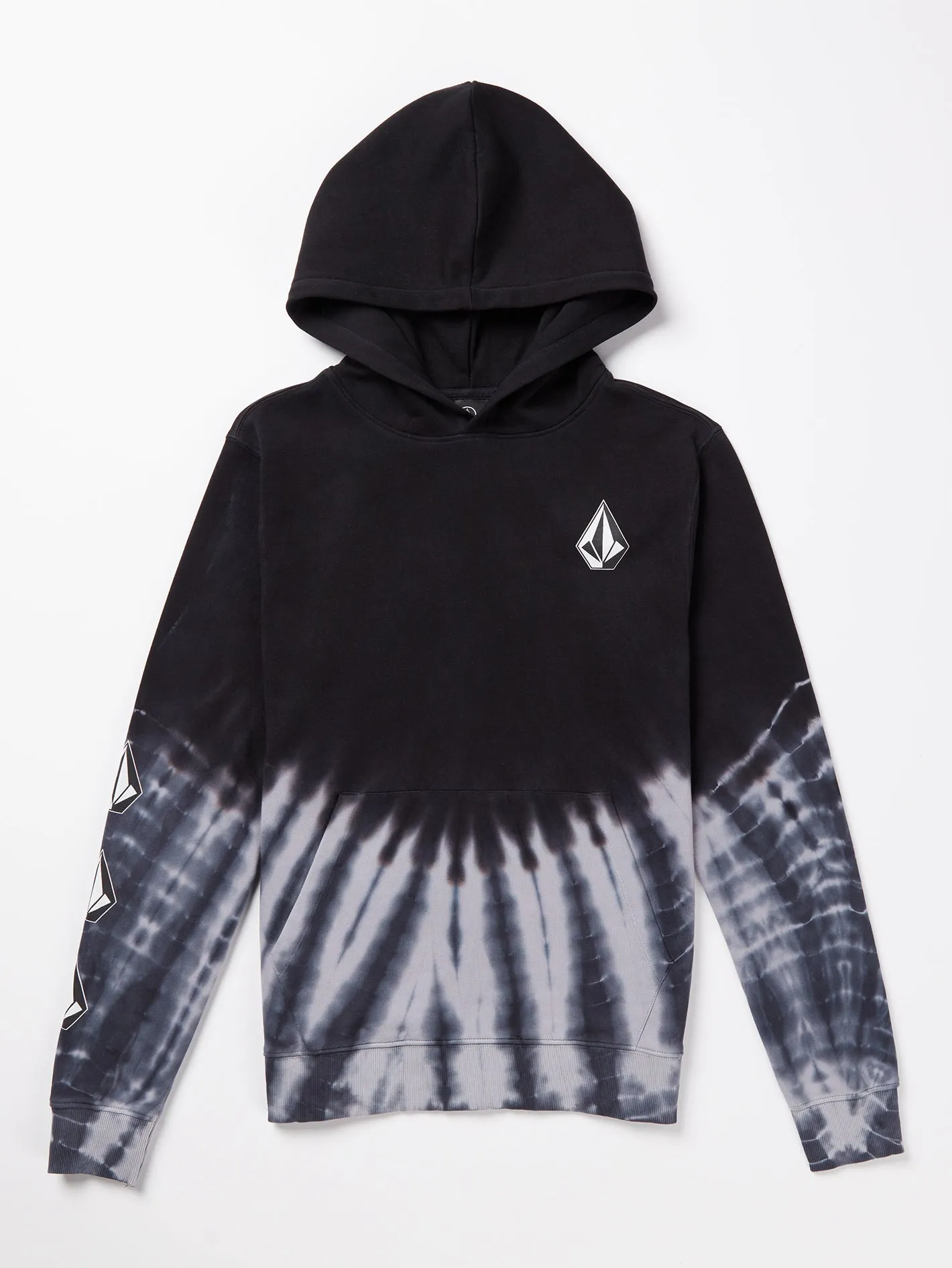 Little Boys Volcom Dyed Hoodie - Black