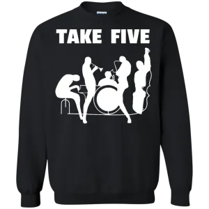 Printed Crewneck Pullover Sweatshirt  8 oz