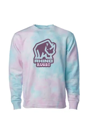 Rhino Rugby Cotton Candy Crew Neck Sweatshirt