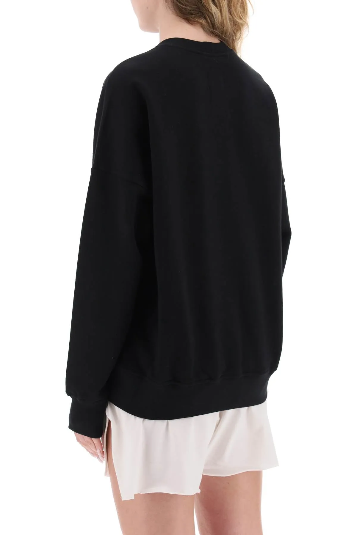 Rick owens 'champion x rick owens' crew-neck sweatshirt with logo embroidery