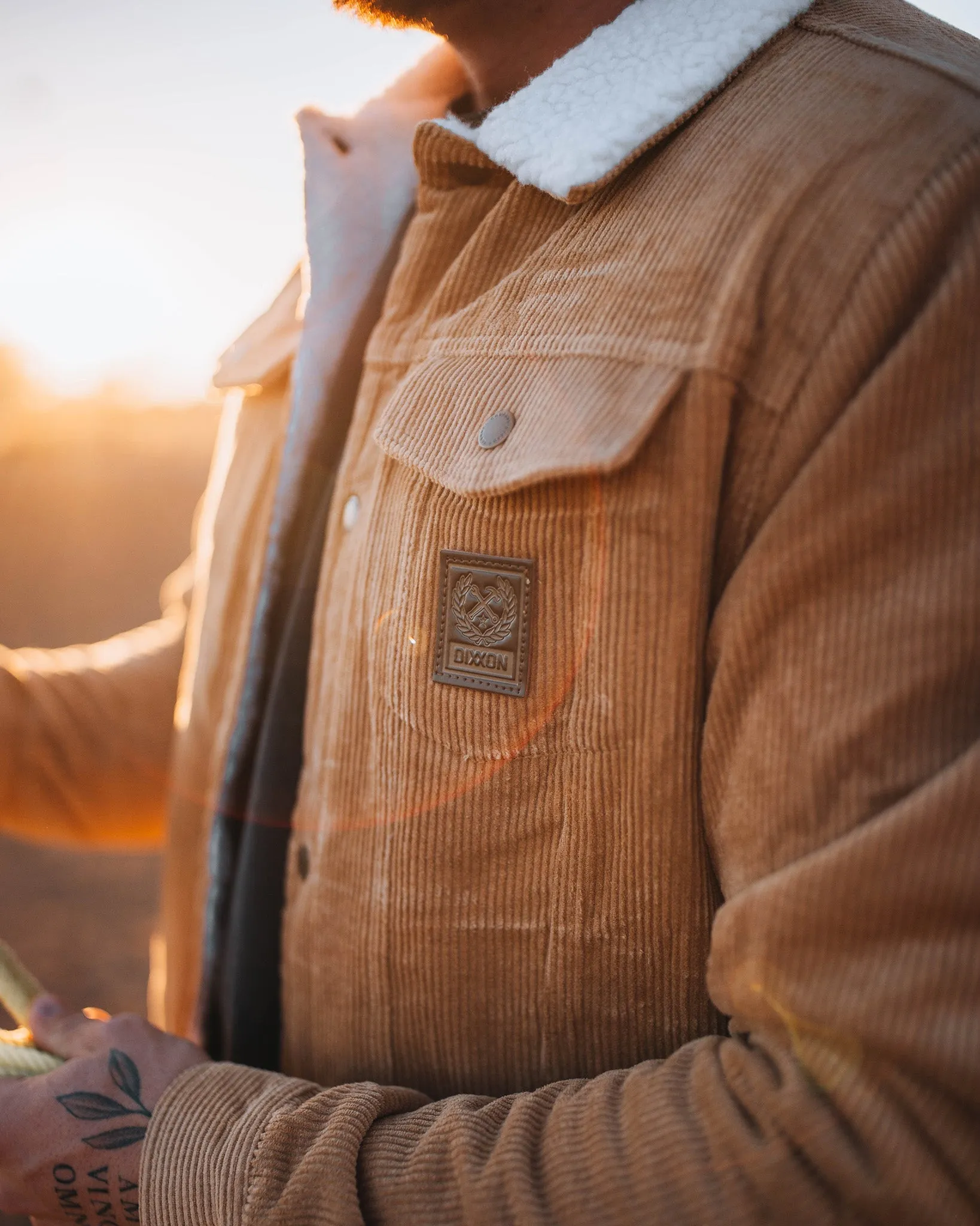 Roper Corduroy Sherpa Lined Jacket