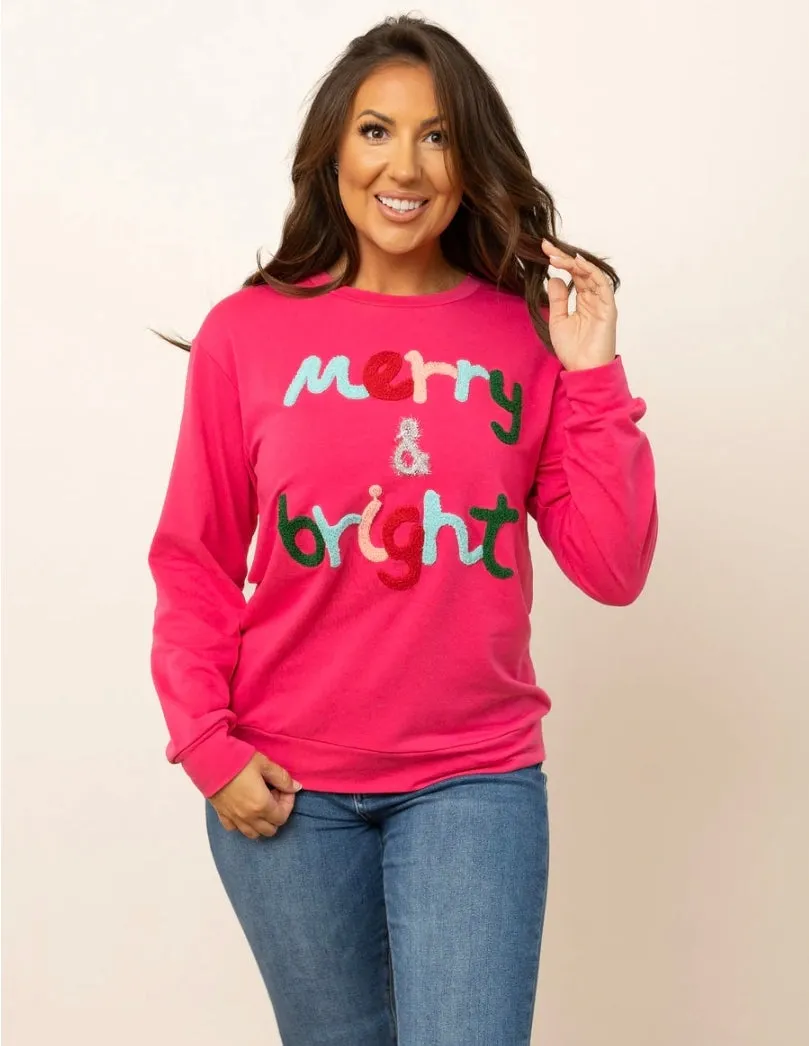 SG109 - MERRY & BRIGHT SWEATSHIRT